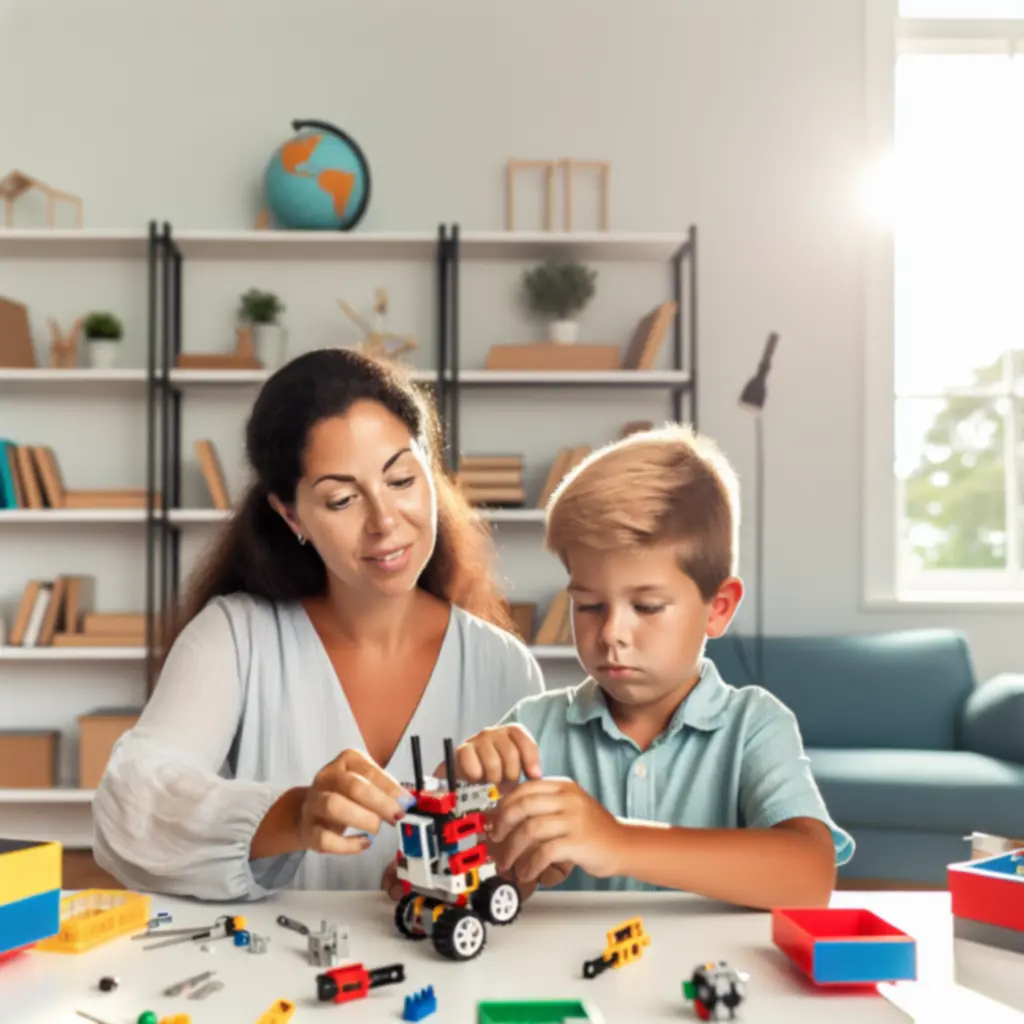 STEAM activity kit with colourful science and art materials